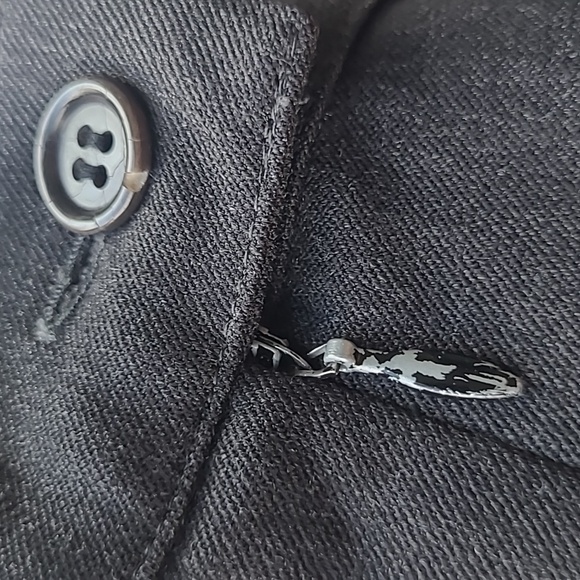 MaxMara Dark Grey Wool Trousers - Picture 8 of 9